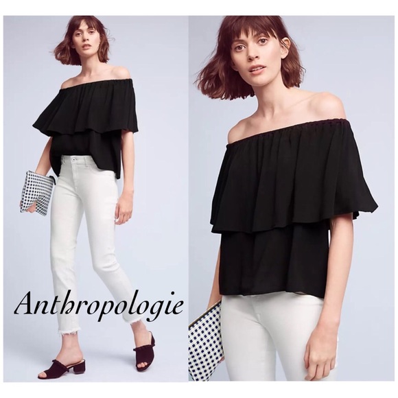 Anthropologie Maya Off-The-Shoulder Top - Picture 1 of 8